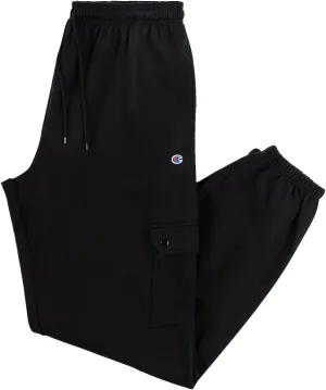 Champion Cargo Sweatpants for Men Big and Tall  Fleece Jogger Sweatpants