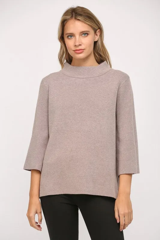Mock Neck Sweater