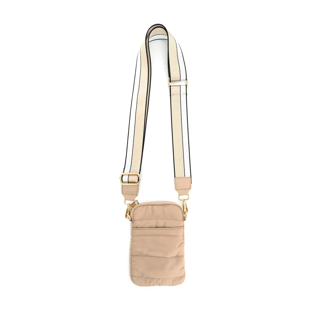 Quilted Nylon Cellphone Bag