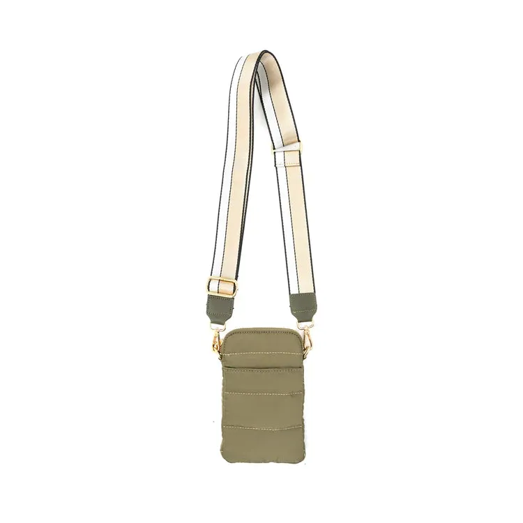 Quilted Nylon Cellphone Bag