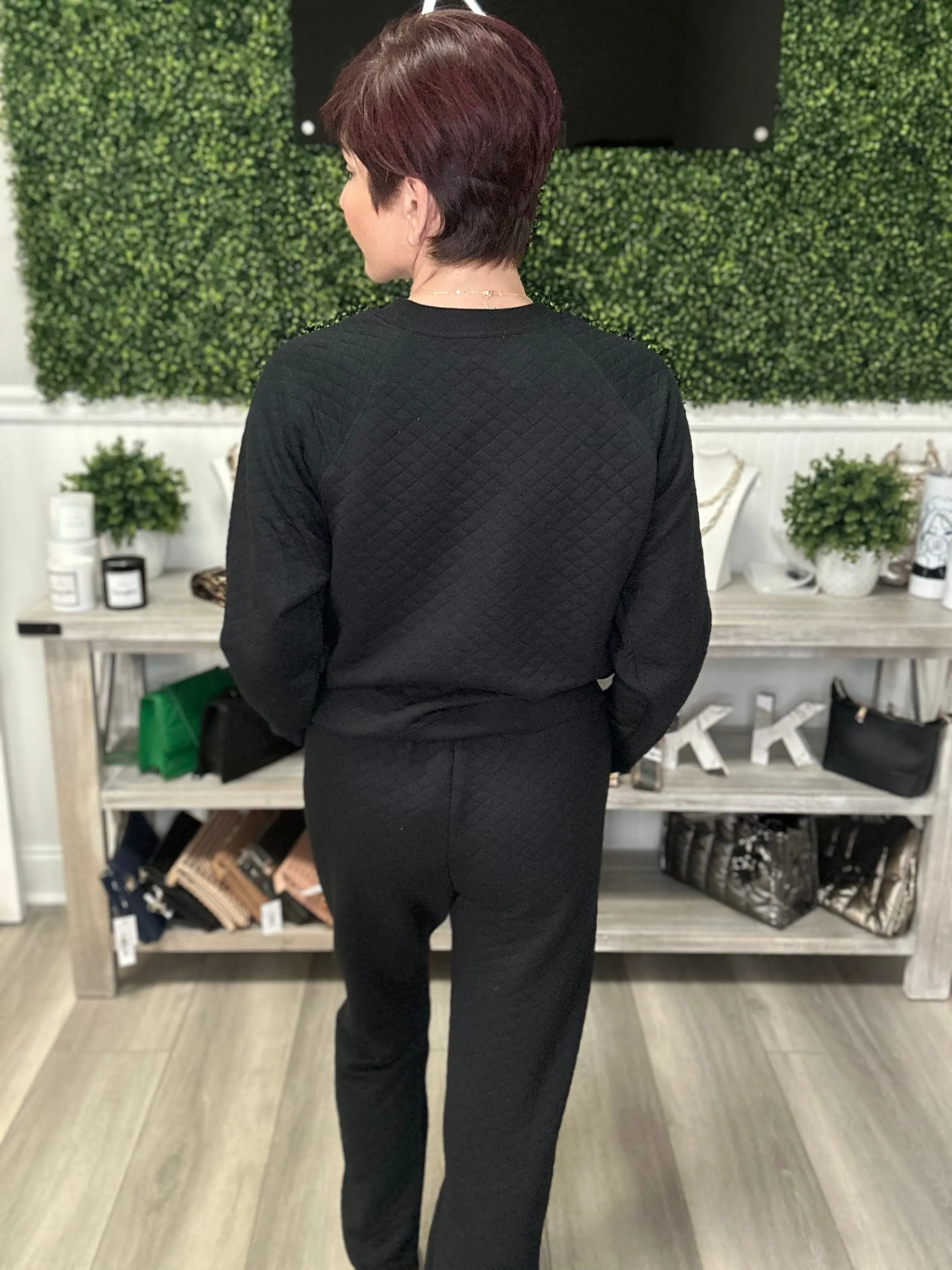 Volt Quilted Sweatshirt