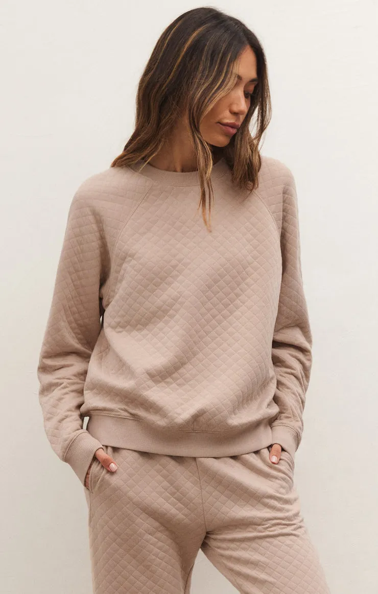 Volt Quilted Sweatshirt