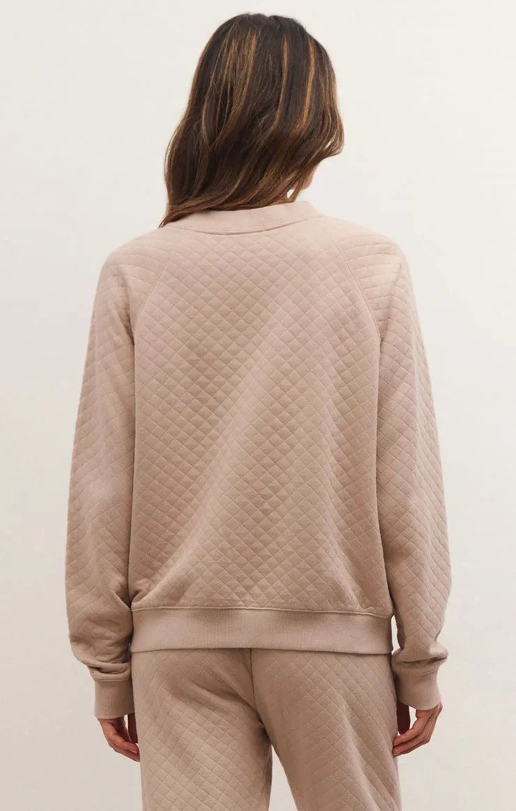 Volt Quilted Sweatshirt